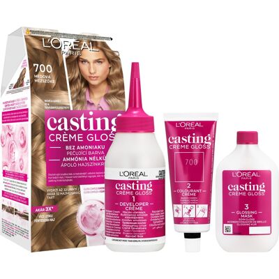 L'Oréal Paris ĽORÉAL CASTING Creme Gloss 700 Medová 180 ml L'Oréal Paris ĽORÉAL CASTING Creme Gloss 700 Medová 180 ml