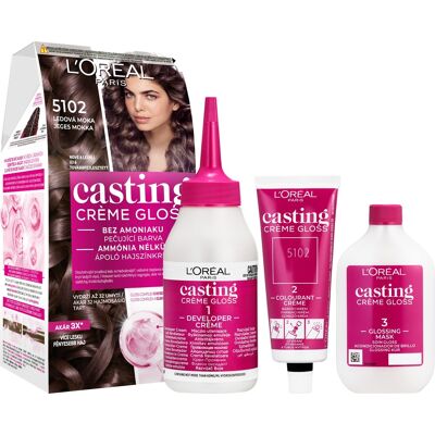 L'Oréal Paris ĽORÉAL CASTING Creme Gloss 510 Ľadová mocha 180 ml L'Oréal Paris ĽORÉAL CASTING Creme Gloss 510 Ľadová mocha 180 ml