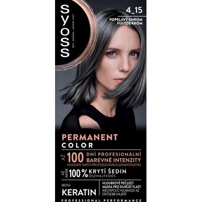 SYOSS Color 4-15, popolavý chróm, 50 ml SYOSS Color 4-15, popolavý chróm, 50 ml