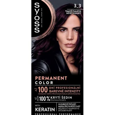 SYOSS Color 3-3 Tmavofialová (50 ml) SYOSS Color 3-3 Tmavofialová (50 ml)