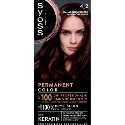 SYOSS Color 4-2 Mahagónovohnedá (50 ml) SYOSS Color 4-2 Mahagónovohnedá (50 ml)
