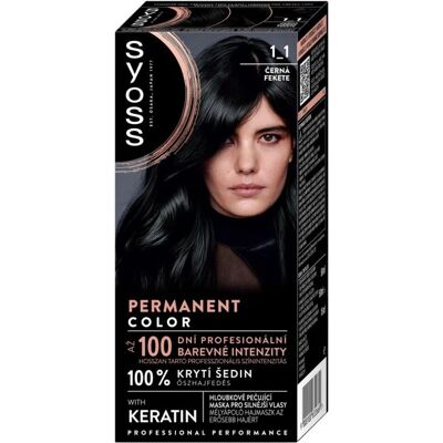 SYOSS Color 1-1, čierna (50 ml) SYOSS Color 1-1, čierna (50 ml)