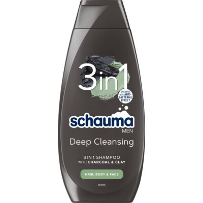Schauma šampón 3 v 1 Deep Cleansing 400 ml Schauma šampón 3 v 1 Deep Cleansing 400 ml