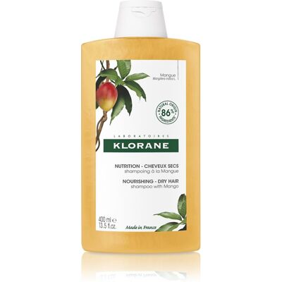 KLORANE – Šampón s mangom vyživujúci, na suché vlasy, 400 ml KLORANE – Šampón s mangom vyživujúci, na suché vlasy, 400 ml
