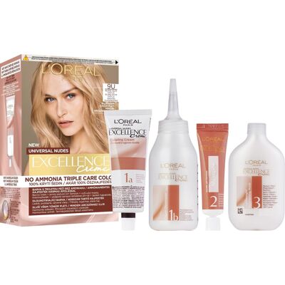 L'Oréal Paris Excellence Nudes 9U, blond veľmi svetlá L'Oréal Paris Excellence Nudes 9U, blond veľmi svetlá