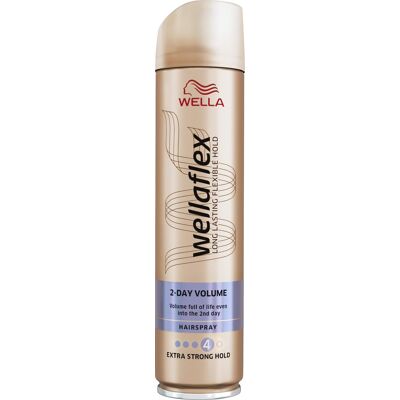 WELLA Wellaflex Hair Spray 2Day Volume Extra Strong 250 ml WELLA Wellaflex Hair Spray 2Day Volume Extra Strong 250 ml