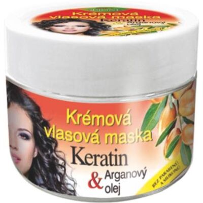 BIONE COSMETICS Bio Keratín a Arganový olej Maska na vlasy 260 ml BIONE COSMETICS Bio Keratín a Arganový olej Maska na vlasy 260 ml