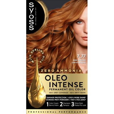 SYOSS Oleo Intense 7-77 Žiarivo-medený 50 ml SYOSS Oleo Intense 7-77 Žiarivo-medený 50 ml