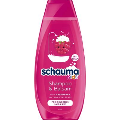Schauma Kids šampón & balzam Raspberry 400 ml Schauma Kids šampón & balzam Raspberry 400 ml