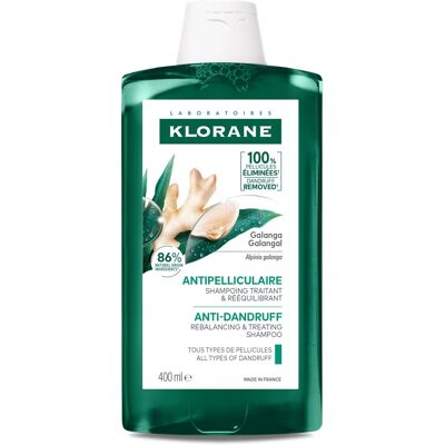 KLORANE Šampón proti lupinám s galangalom 400 ml KLORANE Šampón proti lupinám s galangalom 400 ml