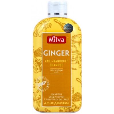 MILVA šampón zázvor 200 ml MILVA šampón zázvor 200 ml