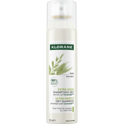 KLORANE – Suchý šampón s ovsom a ceramidmi, 150 ml KLORANE – Suchý šampón s ovsom a ceramidmi, 150 ml