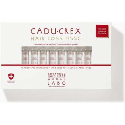 CADU-CREX Hair Loss HSSC na pokročilé vypadávanie vlasov pre ženy 20 ks CADU-CREX Hair Loss HSSC na pokročilé vypadávanie vlasov pre ženy 20 ks