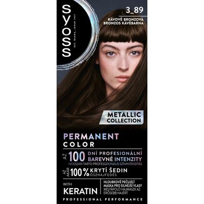 SYOSS Metallics Collection 3-89 Kávovo bronzový 50 ml SYOSS Metallics Collection 3-89 Kávovo bronzový 50 ml