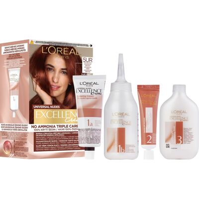 L'ORÉAL PARIS Excellence Universal Nudes 5UR, univerzálna červená L'ORÉAL PARIS Excellence Universal Nudes 5UR, univerzálna červená