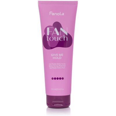 FANOLA Fan Touch Give Me Hold Extra Strong Fluid Gel 250 ml FANOLA Fan Touch Give Me Hold Extra Strong Fluid Gel 250 ml