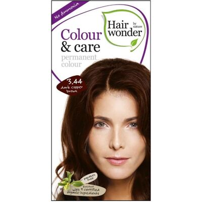 HAIRWONDER Dlhotrvajúca farba tmavo medená hnedá 3.44 100 ml HAIRWONDER Dlhotrvajúca farba tmavo medená hnedá 3.44 100 ml
