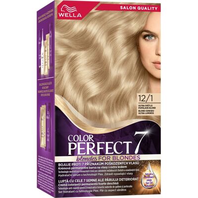 WELLA Color Perfect 12/1 Ultra svetlá popolavá blond 135 ml WELLA Color Perfect 12/1 Ultra svetlá popolavá blond 135 ml
