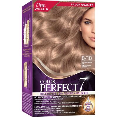 WELLA Color Perfect 8/18 Žiarivo svetlá perleťová blond 135 ml WELLA Color Perfect 8/18 Žiarivo svetlá perleťová blond 135 ml