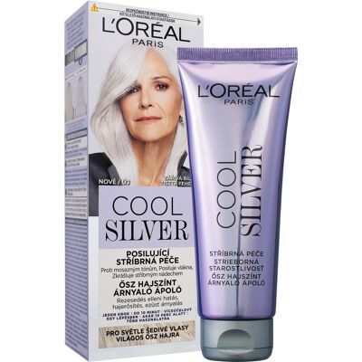 L'ORÉAL PARIS Cool Silver posilňujúci strieborná starostlivosť žiarivá biela, 114 ml L'ORÉAL PARIS Cool Silver posilňujúci strieborná starostlivosť žiarivá biela, 114 ml