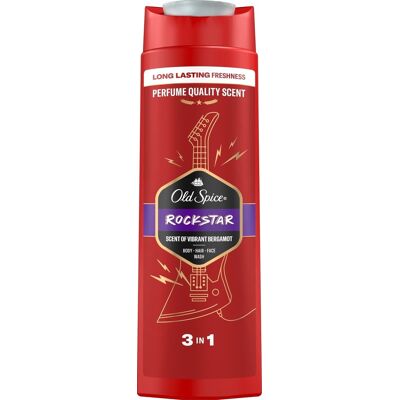 Old spice Rockstar Sprchový gél 3v1 400ml Old spice Rockstar Sprchový gél 3v1 400ml