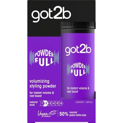 got2b Powderfull Objemový stylingový púder 10 g got2b Powderfull Objemový stylingový púder 10 g