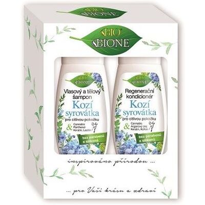 BIONE COSMETICS Darčeková súprava Kozia syrovátka 520 ml BIONE COSMETICS Darčeková súprava Kozia syrovátka 520 ml