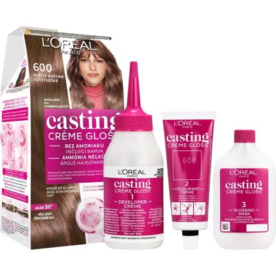 L'Oréal Paris L'ORÉAL CASTING Creme Gloss 600 Svetlý gaštan L'Oréal Paris L'ORÉAL CASTING Creme Gloss 600 Svetlý gaštan