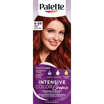 SCHWARZKOPF PALETTE Intensive Color Cream 6-88 (RI5), intenzívna červená SCHWARZKOPF PALETTE Intensive Color Cream 6-88 (RI5), intenzívna červená
