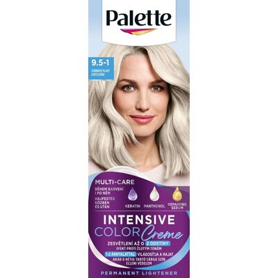 SCHWARZKOPF PALETTE Intensive Color Cream 9,5-1 (C9) Striebristo plavý SCHWARZKOPF PALETTE Intensive Color Cream 9,5-1 (C9) Striebristo plavý