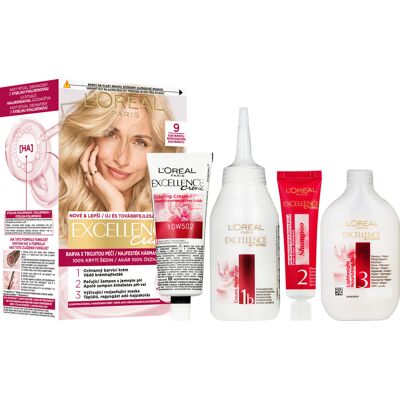 L'ORÉAL PARIS Excellence 9 Blond veľmi svetlá L'ORÉAL PARIS Excellence 9 Blond veľmi svetlá