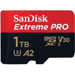 SanDisk microSDXC 1TB Extreme PRO + Rescue PRO Deluxe + SD adaptér SanDisk microSDXC 1TB Extreme PRO + Rescue PRO Deluxe + SD adaptér