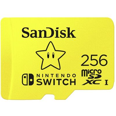 SanDisk microSDXC 256GB Nintendo Switch A1 V30 UHS-1 U3 SanDisk microSDXC 256GB Nintendo Switch A1 V30 UHS-1 U3