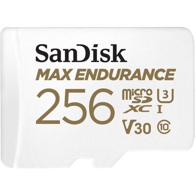 SanDisk microSDXC 256GB Max Endurance + SD adaptér SanDisk microSDXC 256GB Max Endurance + SD adaptér