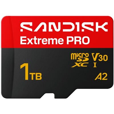 SanDisk microSDXC 1 TB Extreme PRO + SD adaptér SanDisk microSDXC 1 TB Extreme PRO + SD adaptér