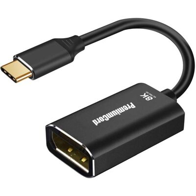 PremiumCord adaptér USB-C na DisplayPort DP1.4 8K@60Hz a 4k@120Hz PremiumCord adaptér USB-C na DisplayPort DP1.4 8K@60Hz a 4k@120Hz