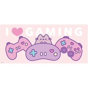 Pyramid Pusheen – I Love Gaming – podložka pod myš a klávesnicu Pyramid Pusheen – I Love Gaming – podložka pod myš a klávesnicu
