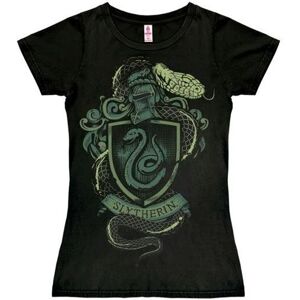 Logoshirt Harry Potter – Slytherin Logo – dámske tričko XS Logoshirt Harry Potter – Slytherin Logo – dámske tričko XS