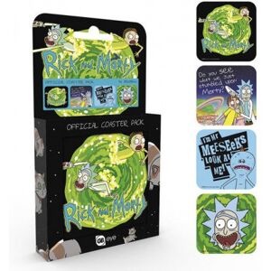 Difuzed Rick a Morty Coaster 4 – pack Mix Difuzed Rick a Morty Coaster 4 – pack Mix