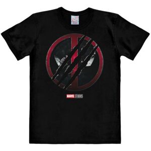 Logoshirt Marvel Deadpool a Wolverine: Ripped logo – Pánske tričko M Logoshirt Marvel Deadpool a Wolverine: Ripped logo – Pánske tričko M