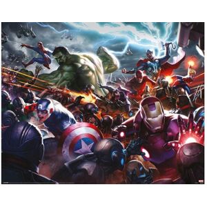 Pyramid Marvel Future Fight: Heroes Assault 40 × 50 cm Pyramid Marvel Future Fight: Heroes Assault 40 × 50 cm