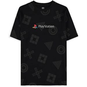 Difuzed Playstation: Symbols – Pánske tričko čierne, veľ. L Difuzed Playstation: Symbols – Pánske tričko čierne, veľ. L