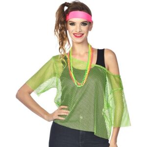 Guirca sieťované retro tričko disco zelené Guirca sieťované retro tričko disco zelené