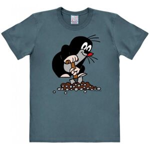 Logoshirt Krtko: Spade And Hill – modré, veľkosť XL Logoshirt Krtko: Spade And Hill – modré, veľkosť XL