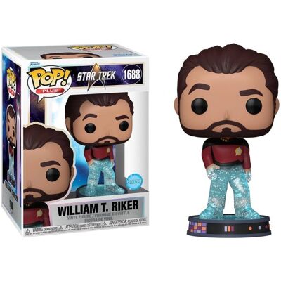 Funko Pop! Star Trek William T. Riker Glitter 1688 Funko Pop! Star Trek William T. Riker Glitter 1688