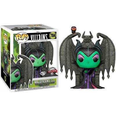 Funko Pop! Villains Maleficent on Throne Diamond Collection 784 Funko Pop! Villains Maleficent on Throne Diamond Collection 784