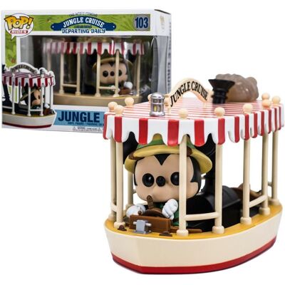 Funko POP! Disney Skipper Mickey Mouse Jungle Cruise Boat 103 Funko POP! Disney Skipper Mickey Mouse Jungle Cruise Boat 103