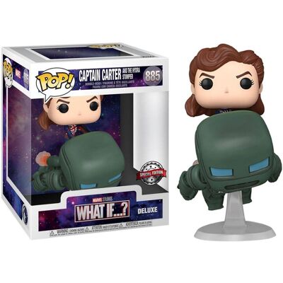 Funko Pop! What If.? Deluxe vinylová Capt. Carter a Hydro 885 Funko Pop! What If.? Deluxe vinylová Capt. Carter a Hydro 885