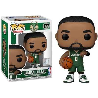 Funko Pop! Basketball Damian Lillard NBA Bucks 177 Funko Pop! Basketball Damian Lillard NBA Bucks 177