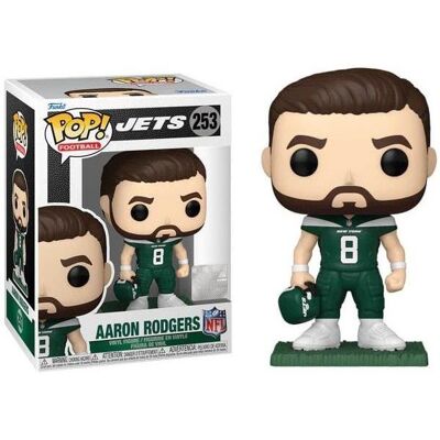 Funko Pop! Sports NFL: Legends Jets-Aaron Rodgers 253 Funko Pop! Sports NFL: Legends Jets-Aaron Rodgers 253